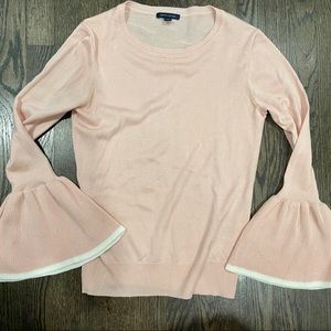 Tommy Hilfiger Womens Casual Lightweight Pullover Sweater Pink (Size S)